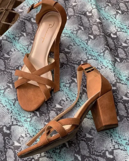 Dominique Nia Strap Heels