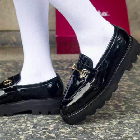 TMI Horse-Bit Chunky Loafer